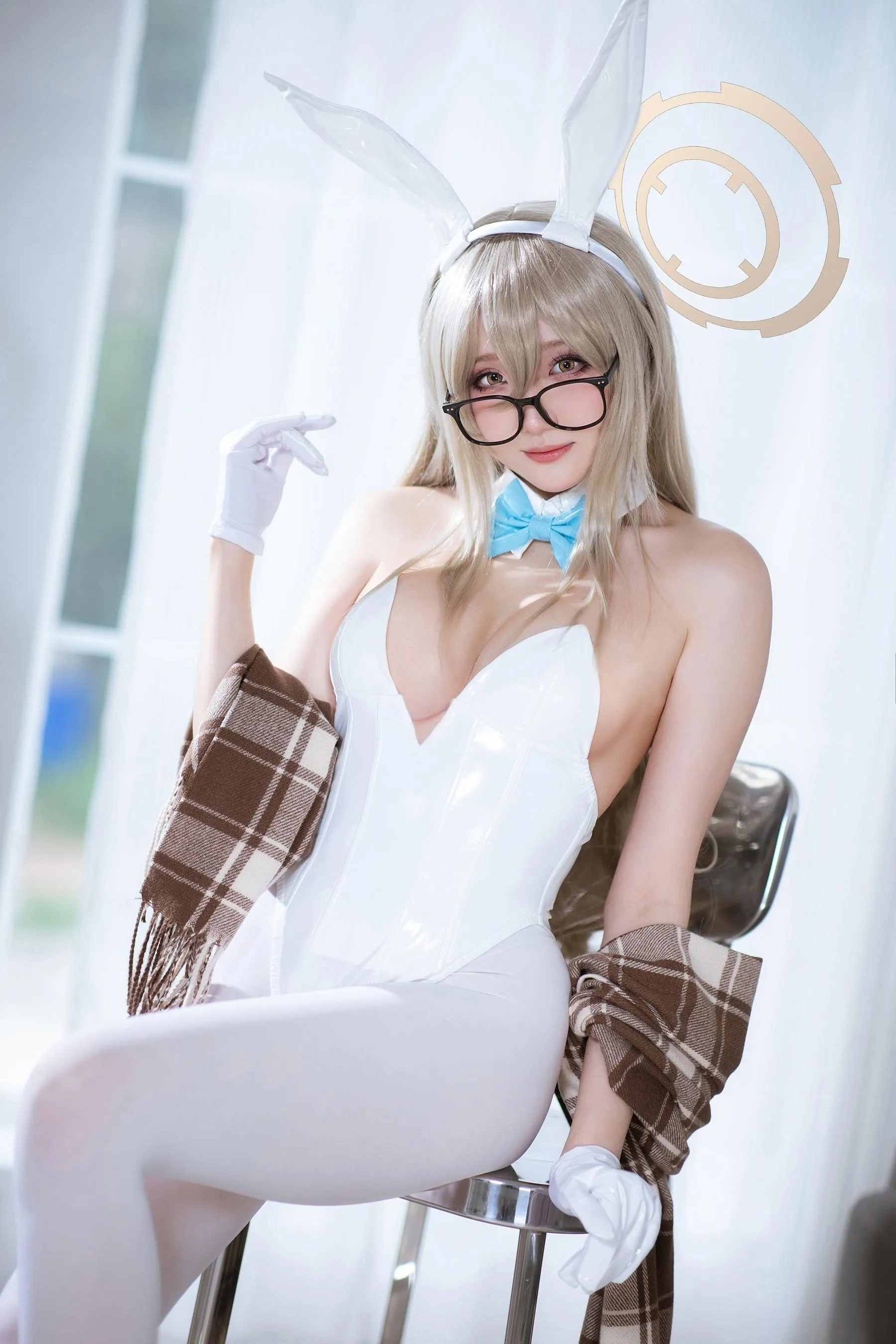 Momoko葵葵 – NO.29 瓜希酱 BA兔女郎cos双人本 [90P]插图2